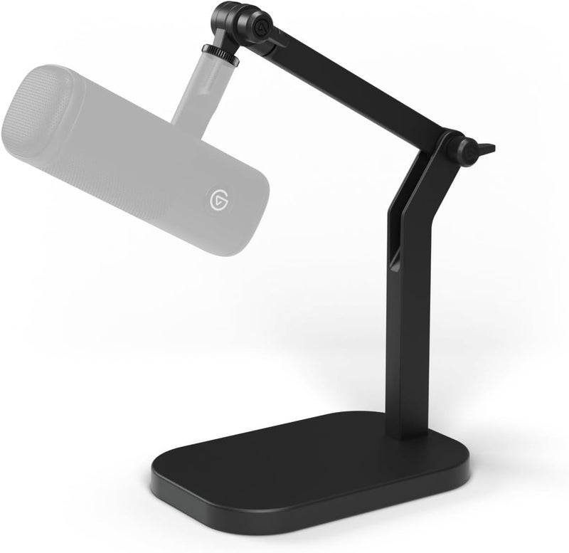 elgato حامل مكتب ويف - ذراع تركيب قابلة للتعديل للميكروفونات، Works، HyperX، Rode، Fifine، Shure والمزيد من الميكروفونات، متوافق مع خيوط 1/4، 3/8 و 5/8، للتسجيل/البودكاست/البث - Image 1